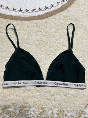 Calvin Klein Green Bralette